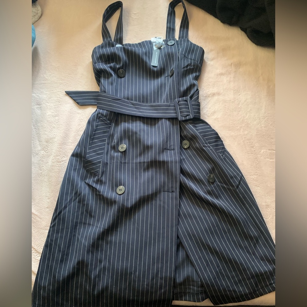 Navy Blue Mid Dress